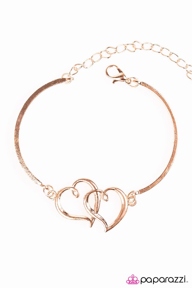 Paparazzi ♥ Courage, Dear Heart - Copper ♥ Bracelet