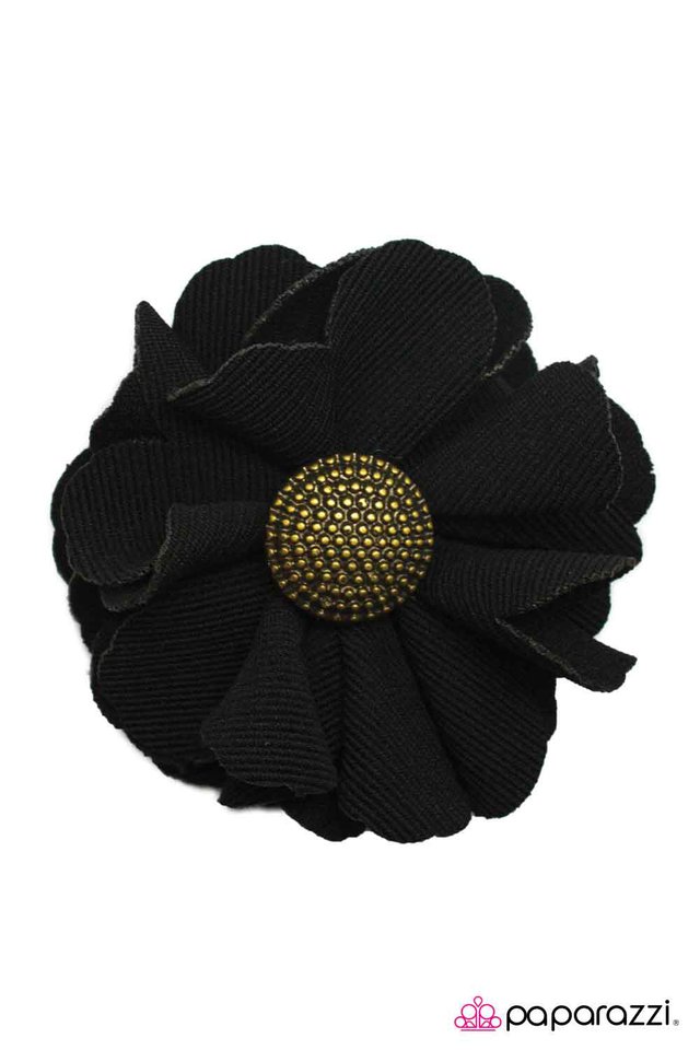 Paparazzi ♥ Black Beauty - Black ♥ Hair Clip