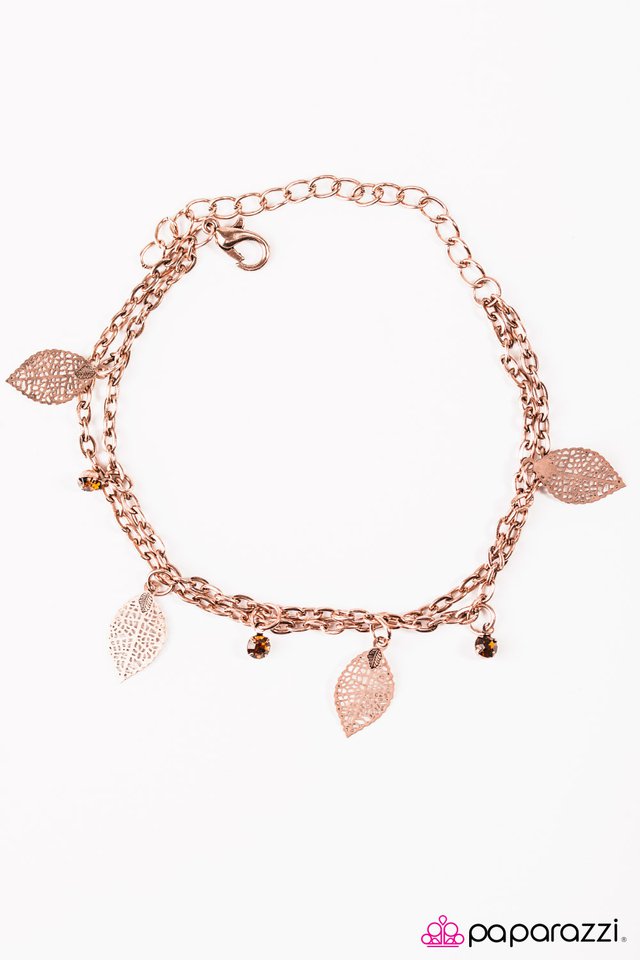 Paparazzi ♥ You Better BeLEAF It - Copper ♥ Bracelet