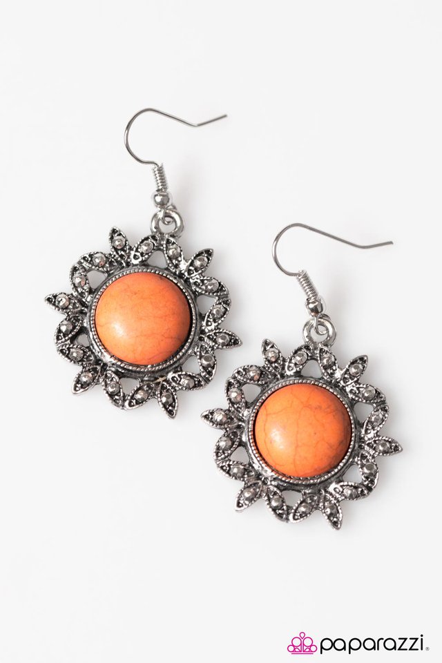 Paparazzi ♥ Earth Day - Orange ♥ Earrings