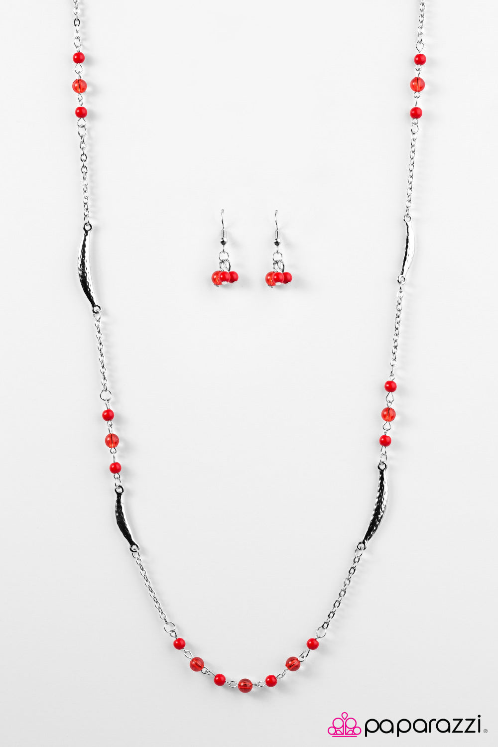 Paparazzi ♥ Tropical Summer - Red ♥ Necklace