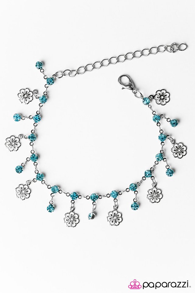 Paparazzi ♥ Hibiscus Breeze - Blue ♥ Bracelet
