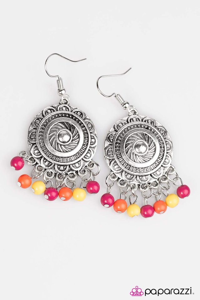 Paparazzi ♥ SOL What? - Multi ♥ Earrings