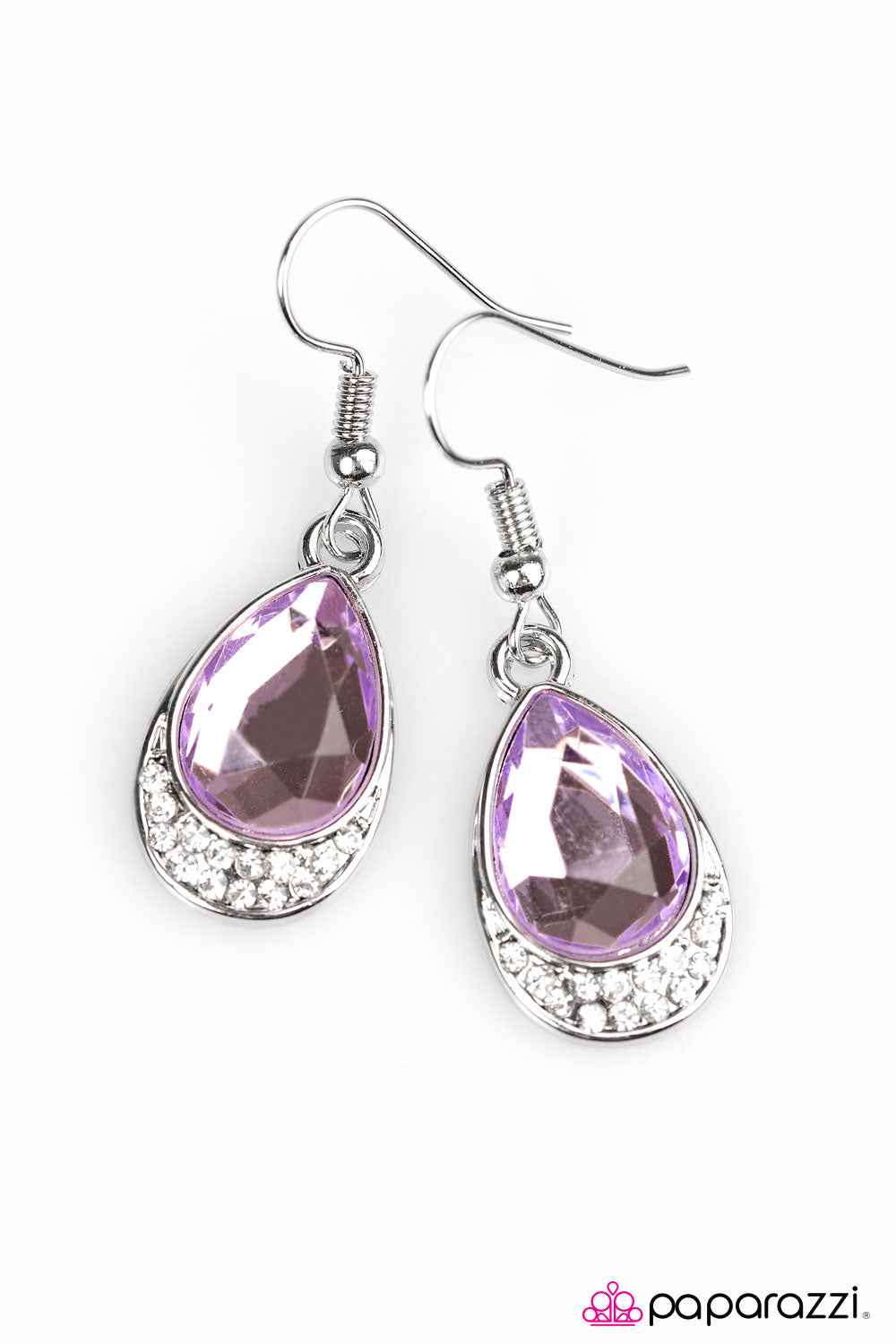 Paparazzi ♥ Ocean Cruise - Purple ♥ Earrings
