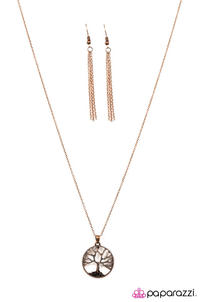 Paparazzi ♥ The Giving Tree - Copper ♥ Necklace