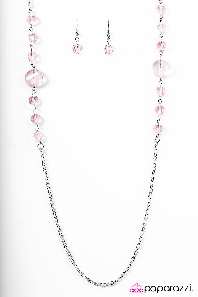 Paparazzi ♥ More Mimosas - Pink ♥ Necklace