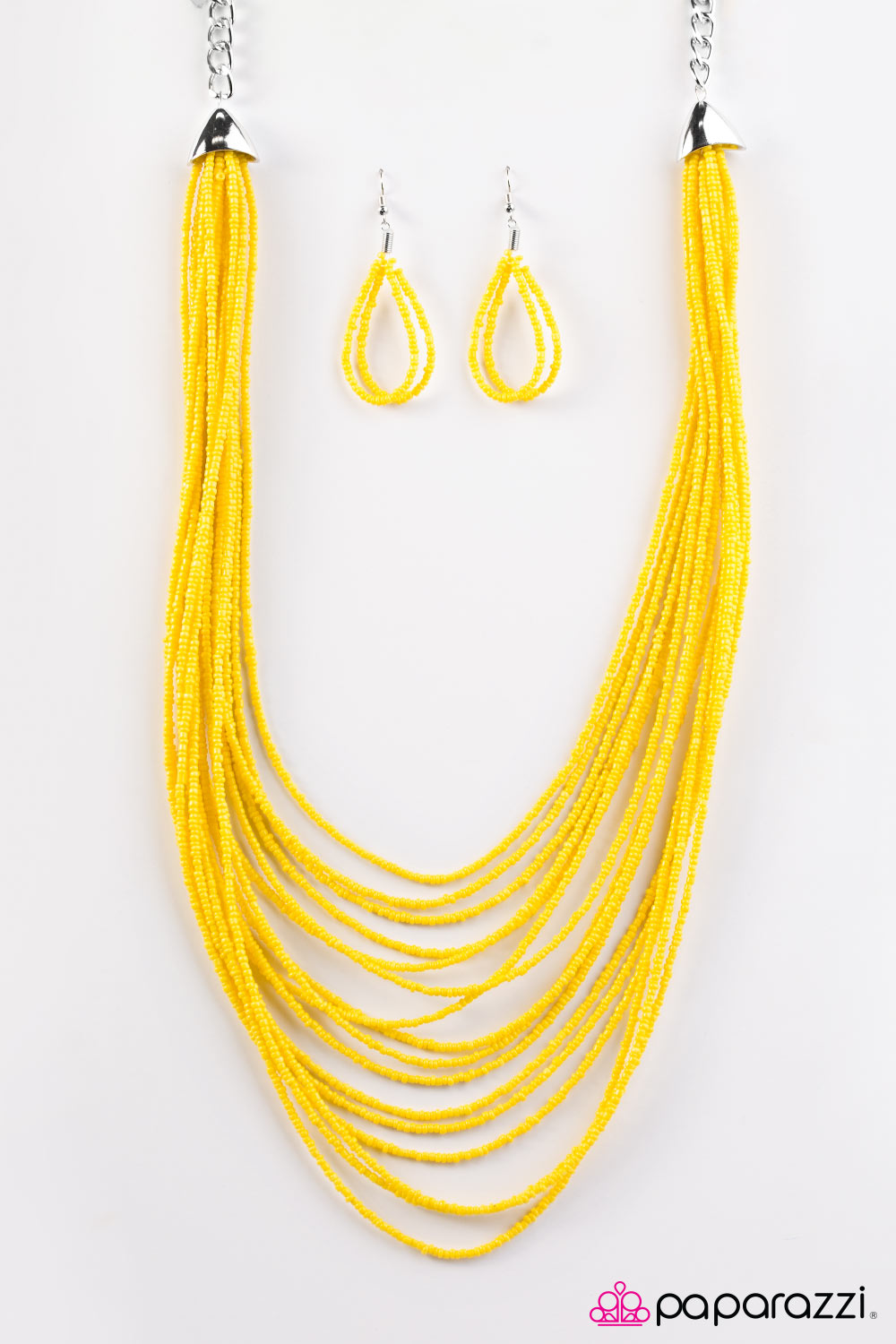 Paparazzi ♥ The Bead Scene - Yellow ♥ Necklace