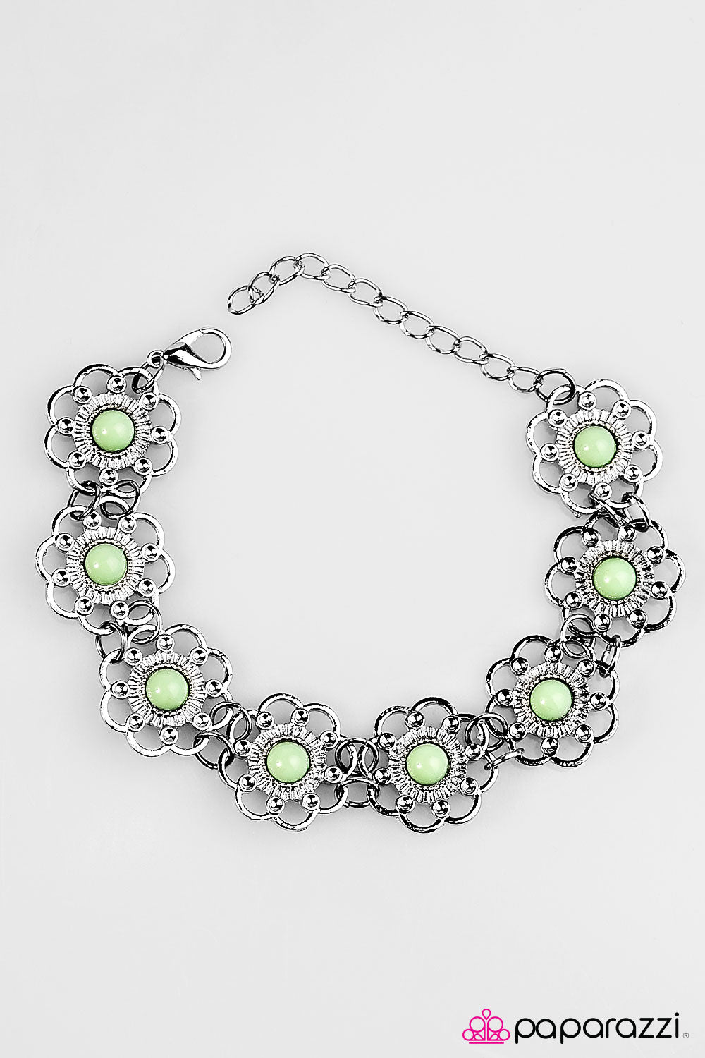 Paparazzi ♥ Summer Garden - Green ♥ Bracelet