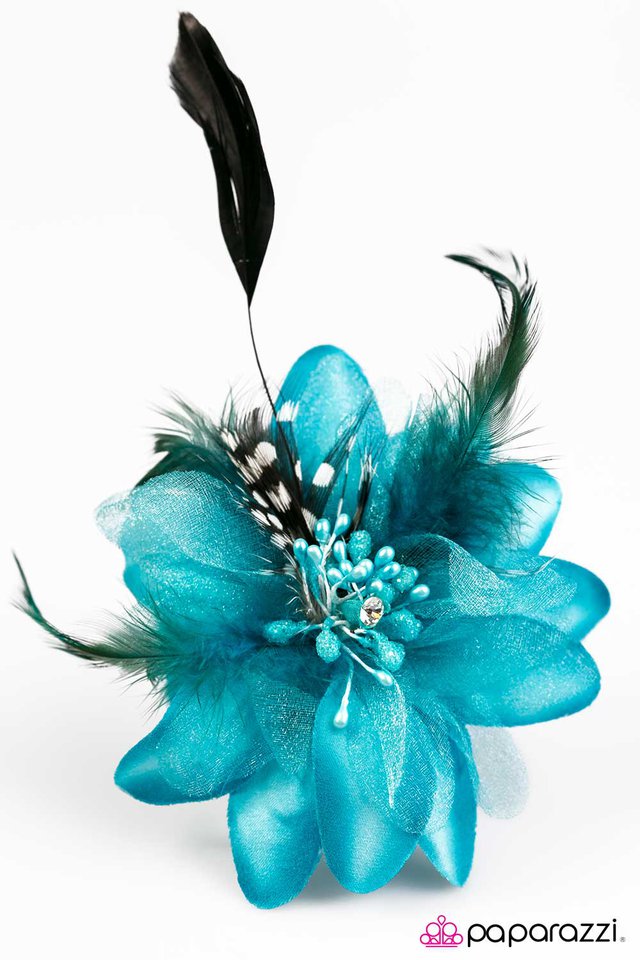 Paparazzi ♥ Flair for the Fantastic - Blue ♥ Hair Clip