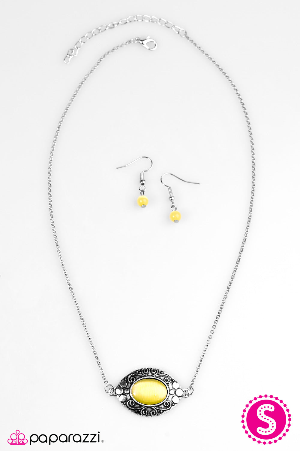 Paparazzi ♥ How GLOW Can You Go? - Yellow ♥ Necklace