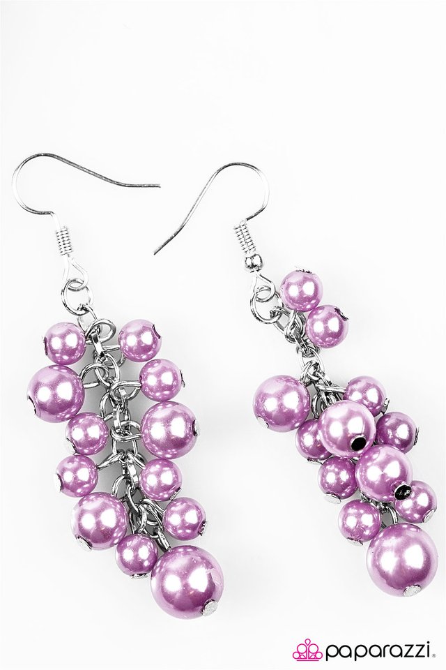 Paparazzi ♥ Give Me A BAROQUE! - Purple ♥ Earrings