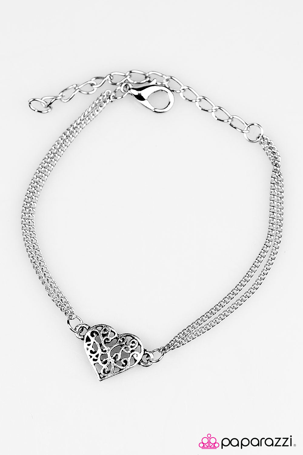 Paparazzi ♥ Deep In The Heart Of Texas - Silver ♥ Bracelet