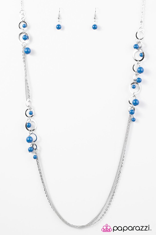 Paparazzi ♥ Its Summer Somewhere - Blue ♥ Necklace