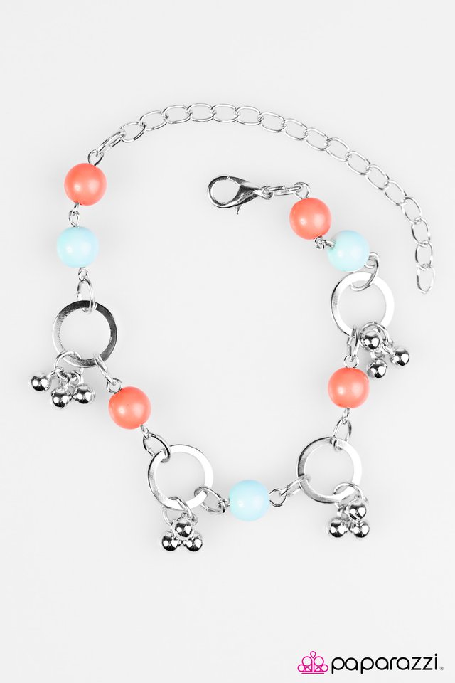 Paparazzi ♥ Cast Ashore - Multi ♥ Bracelet