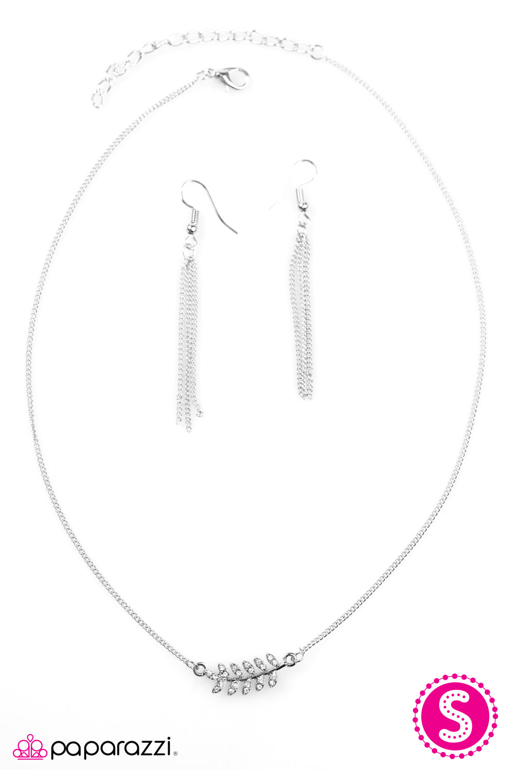 Paparazzi ♥ If Trees Could Talk - White ♥ Necklace