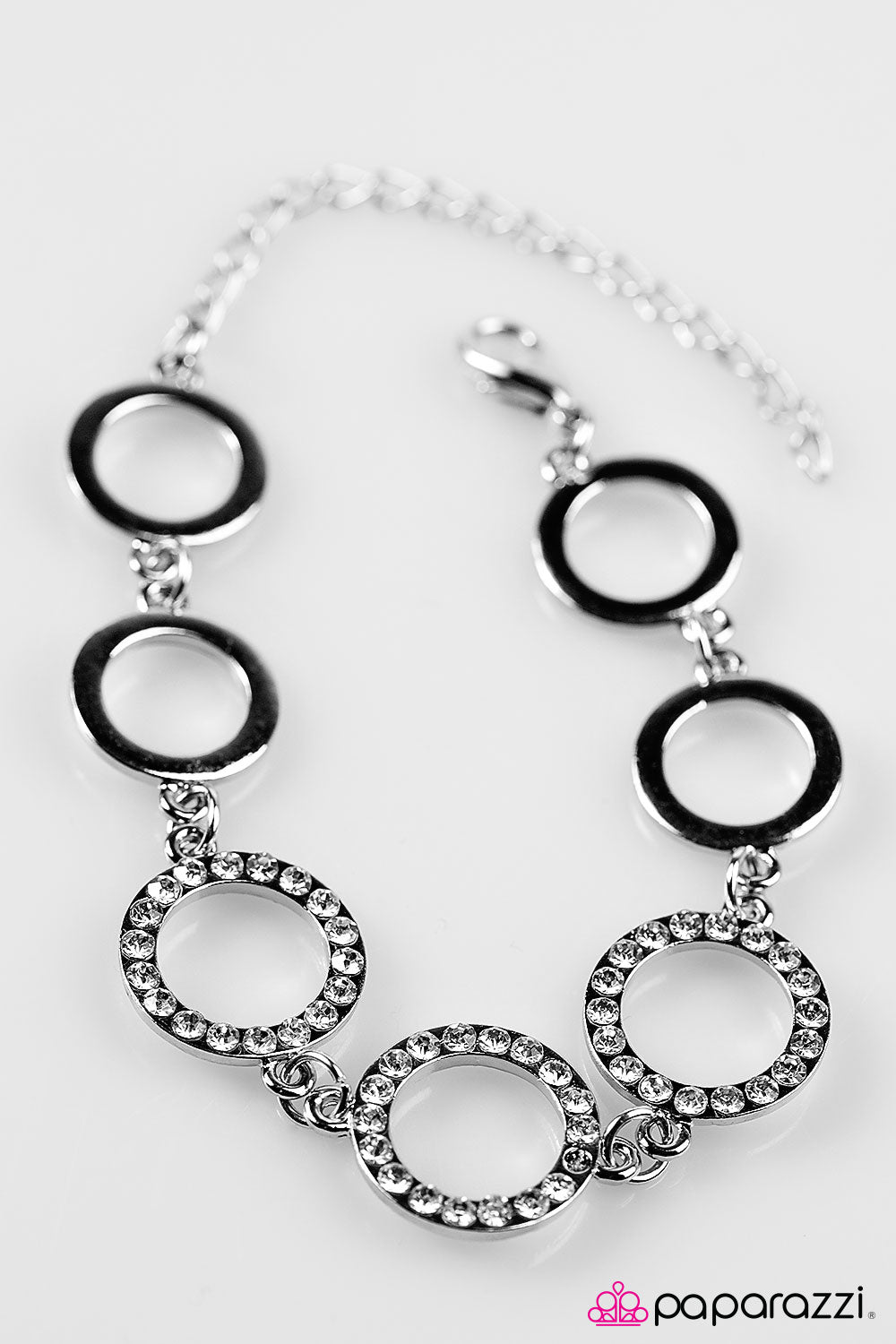 Paparazzi ♥ Bring On The Bubbly - White ♥ Bracelet