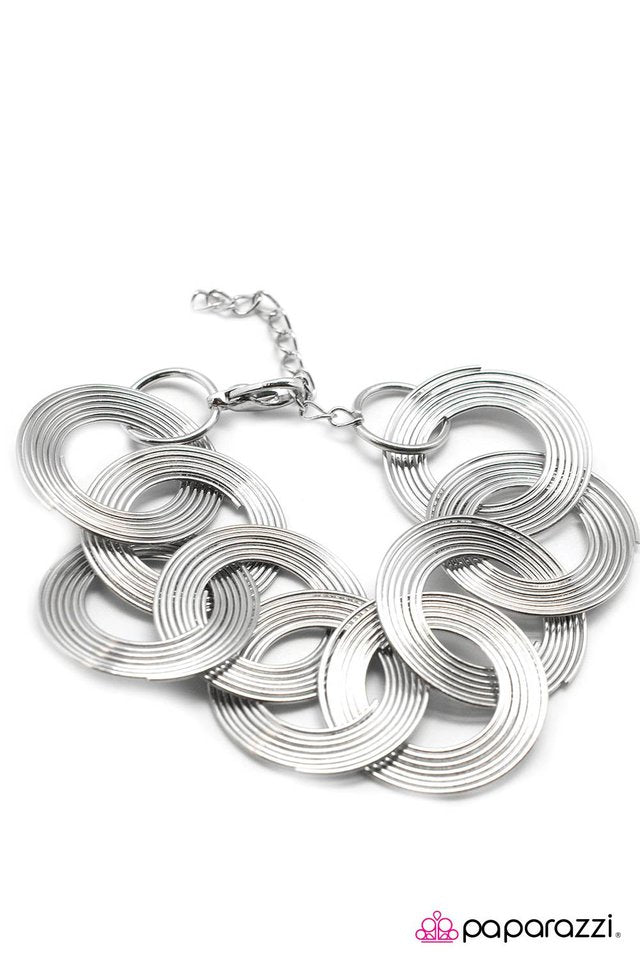 Paparazzi ♥ Hey Mr. DJ - Silver ♥ Bracelet