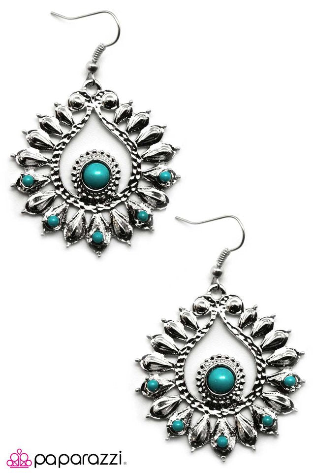 Paparazzi ♥ Presented with Pride - Blue ♥ Earrings