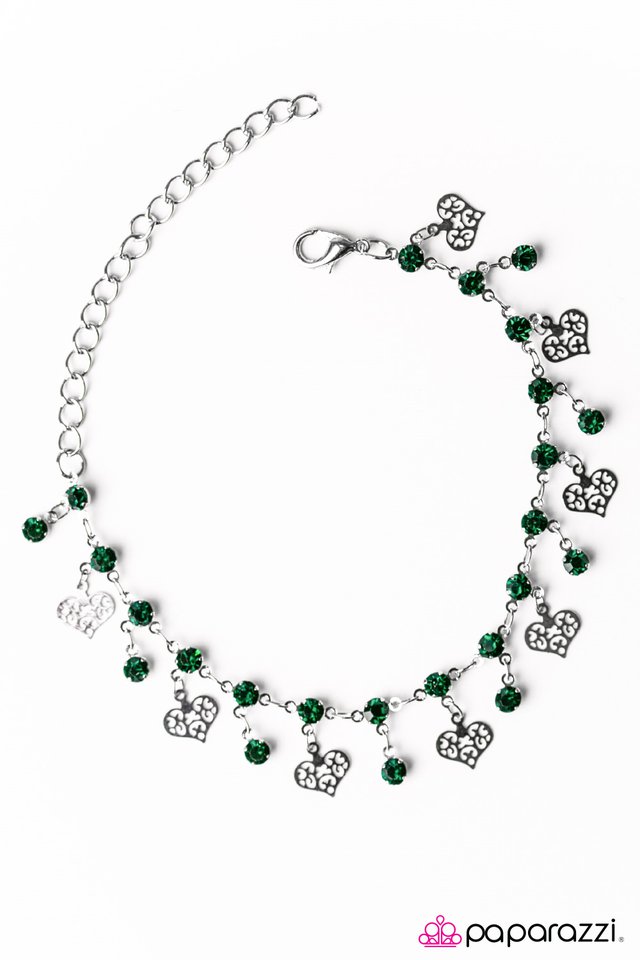 Paparazzi ♥ If My Heart Had Windows - Green ♥ Bracelet