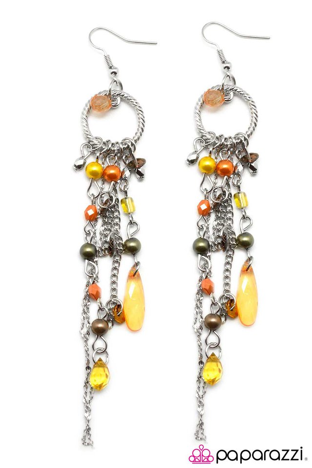 Paparazzi ♥ Reap the Harvest - Multi ♥ Earrings