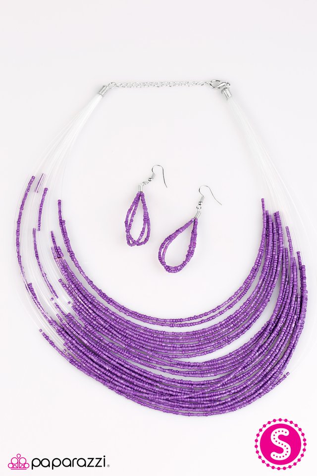 Paparazzi ♥ Rainforest Radiance - Purple ♥ Necklace