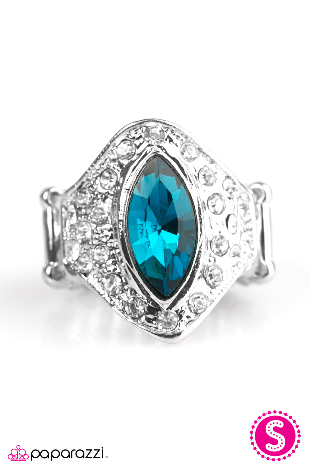 Paparazzi ♥ Boss Up! - Blue ♥ Ring