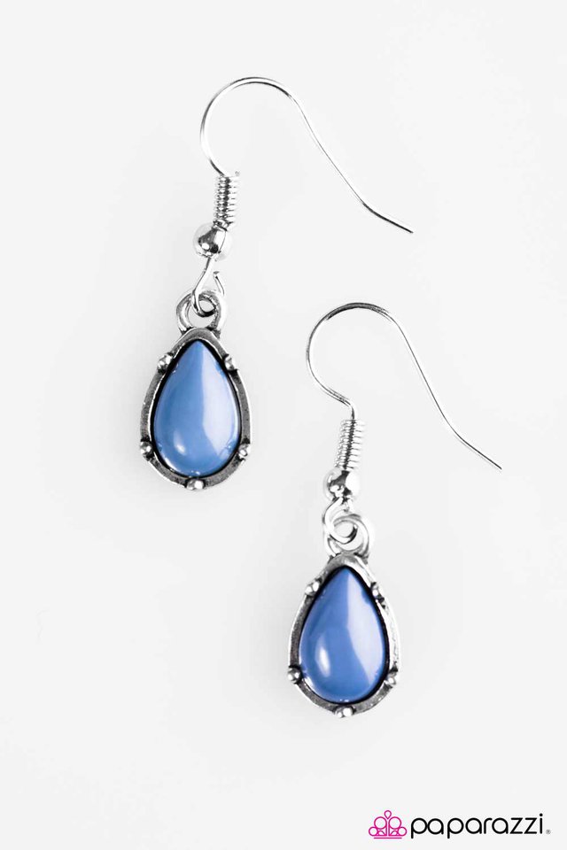 Paparazzi ♥ Gypsy Jive - Blue ♥ Earrings