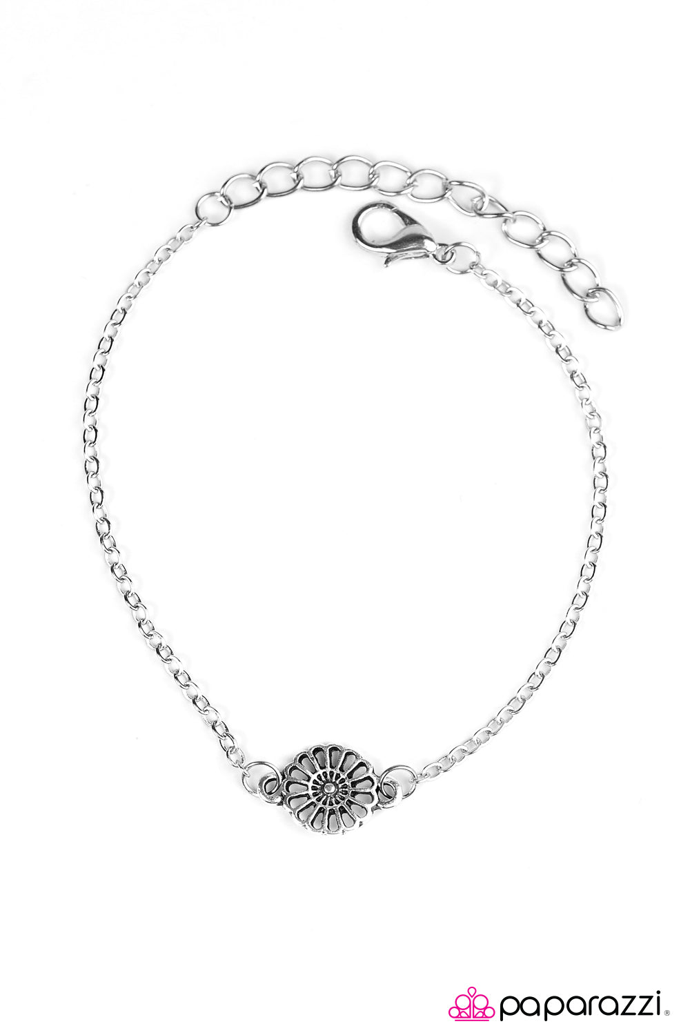 Paparazzi ♥ Just In SPRINGTIME - Silver ♥ Bracelet