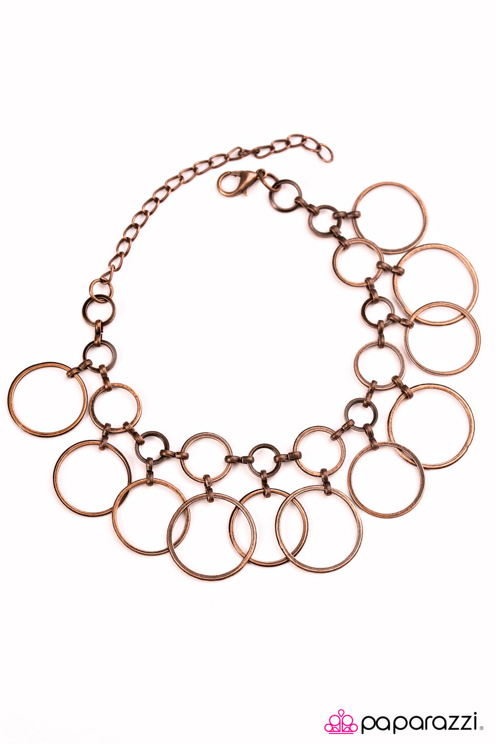 Paparazzi ♥ Ring Girl - Copper ♥ Bracelet