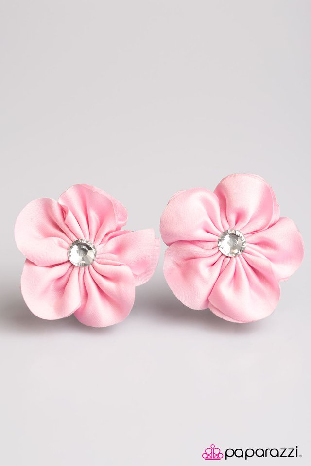 Paparazzi ♥ Sweet Kisses - Pink ♥ Hair Clip