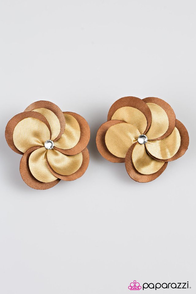 Paparazzi ♥ Fun, Fun, Fun! - Brown ♥ Hair Clip
