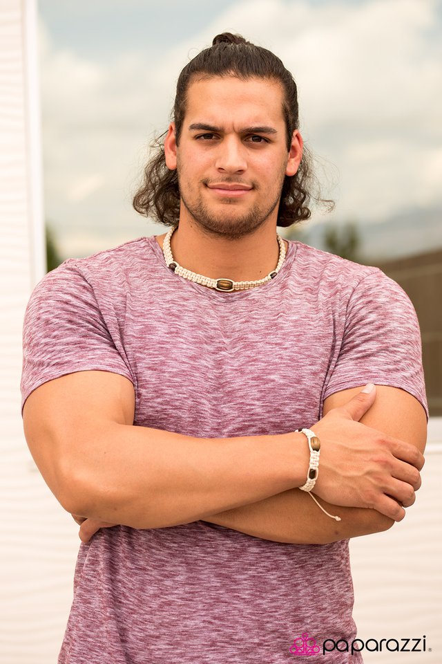 Paparazzi ♥ Paddle Out - White ♥ Bracelet