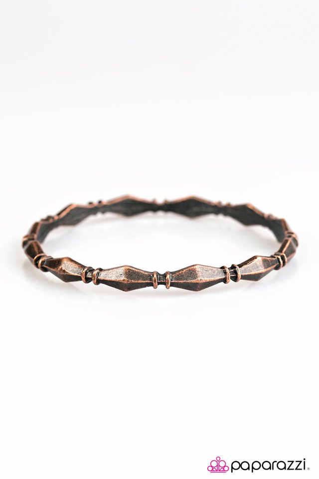 Paparazzi ♥ Concrete Jungle - Copper ♥ Bracelet