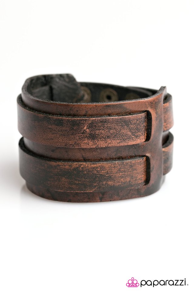 Paparazzi ♥ Pacific Pirate - Brown ♥ Bracelet