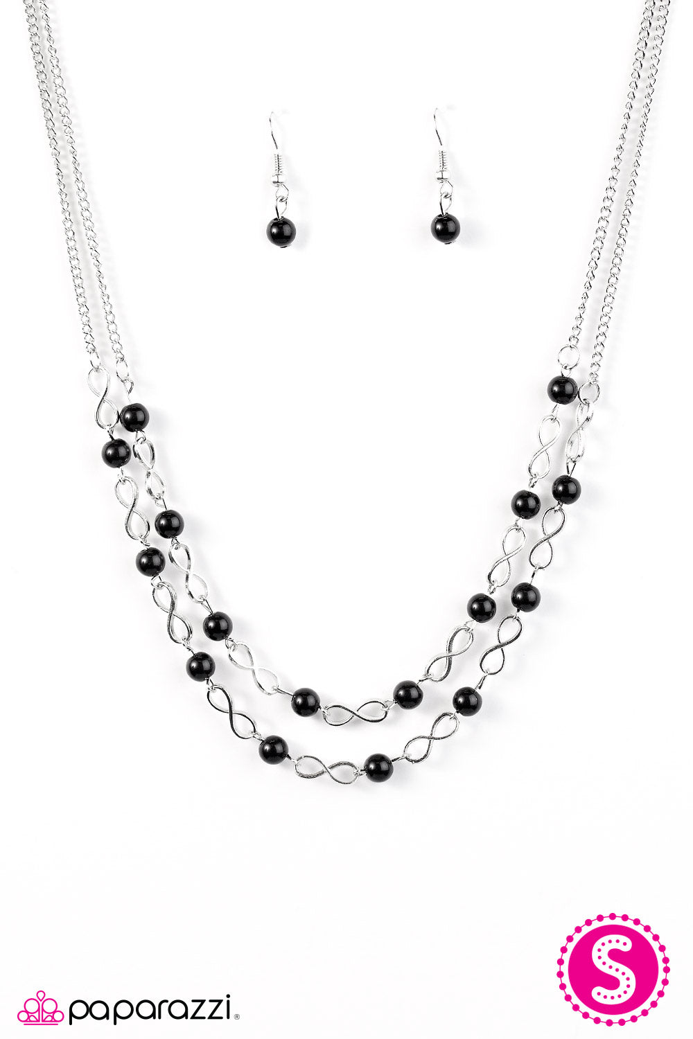 Paparazzi ♥ Fairytale Forevers - Black ♥ Necklace