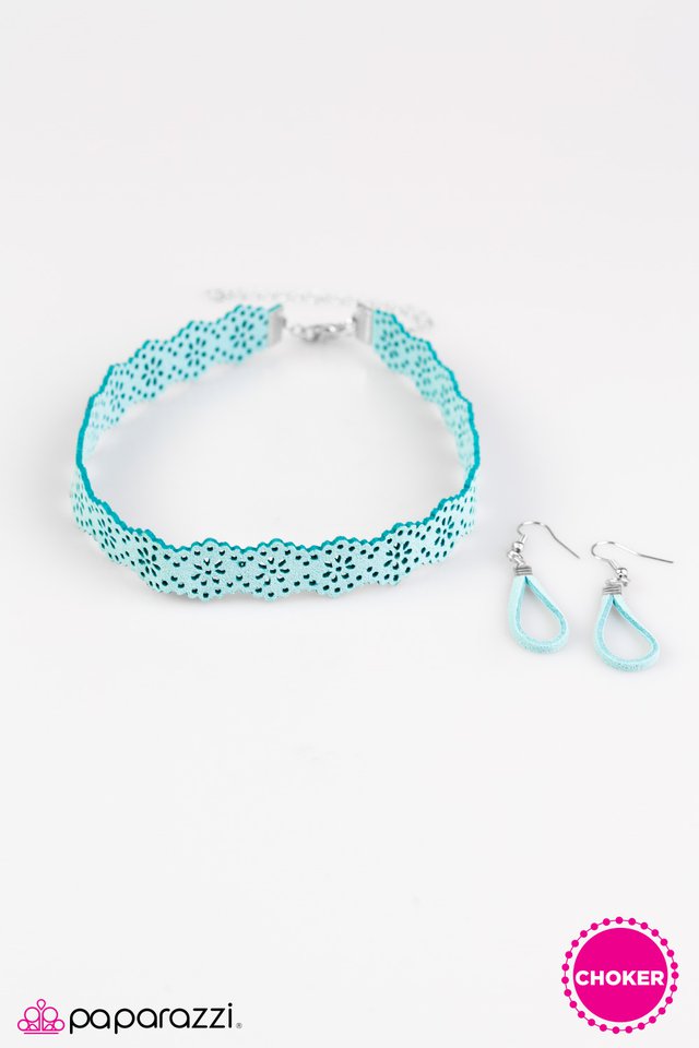 Paparazzi ♥ Summer Love - Blue ♥ Necklace