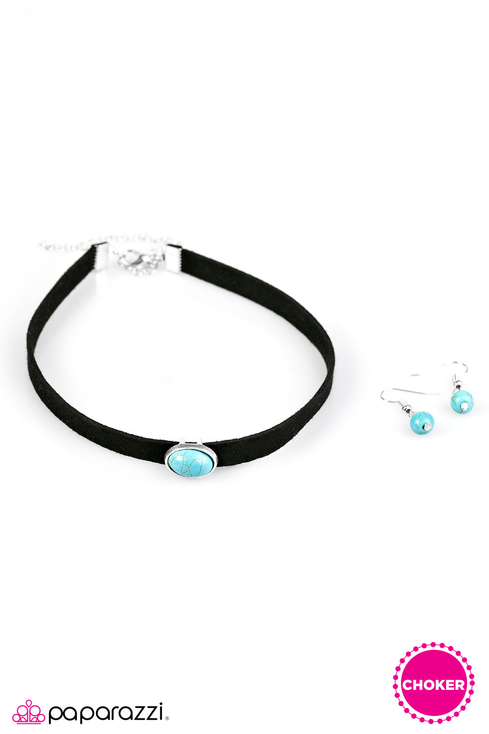 Paparazzi ♥ Run Wild - Blue ♥ Necklace