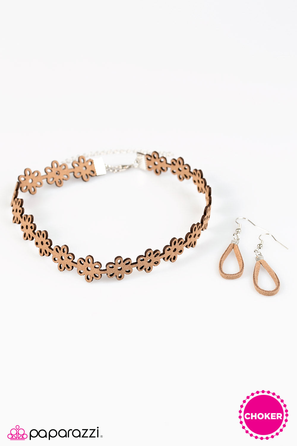 Paparazzi ♥ Summertime Sunshine - Brown ♥ Necklace