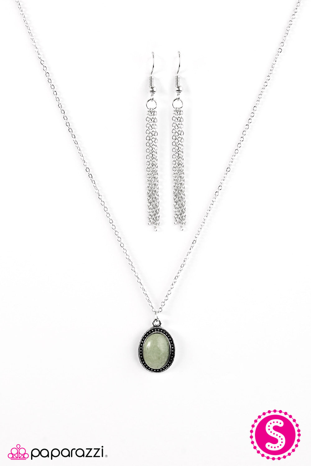 Paparazzi ♥ I Spoke Too MOON - Green ♥ Necklace