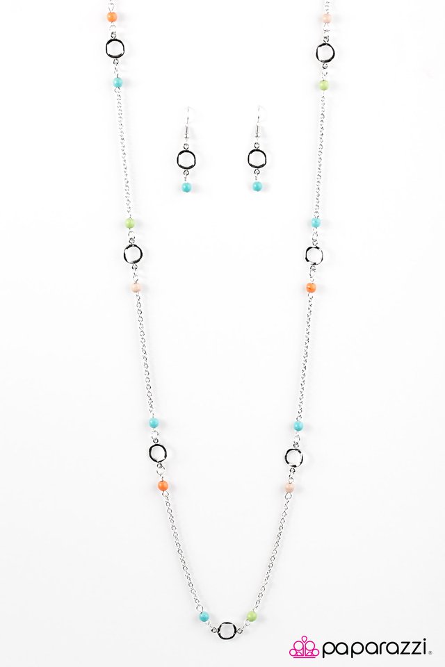 Paparazzi ♥ Beach Savvy - Multi ♥ Necklace