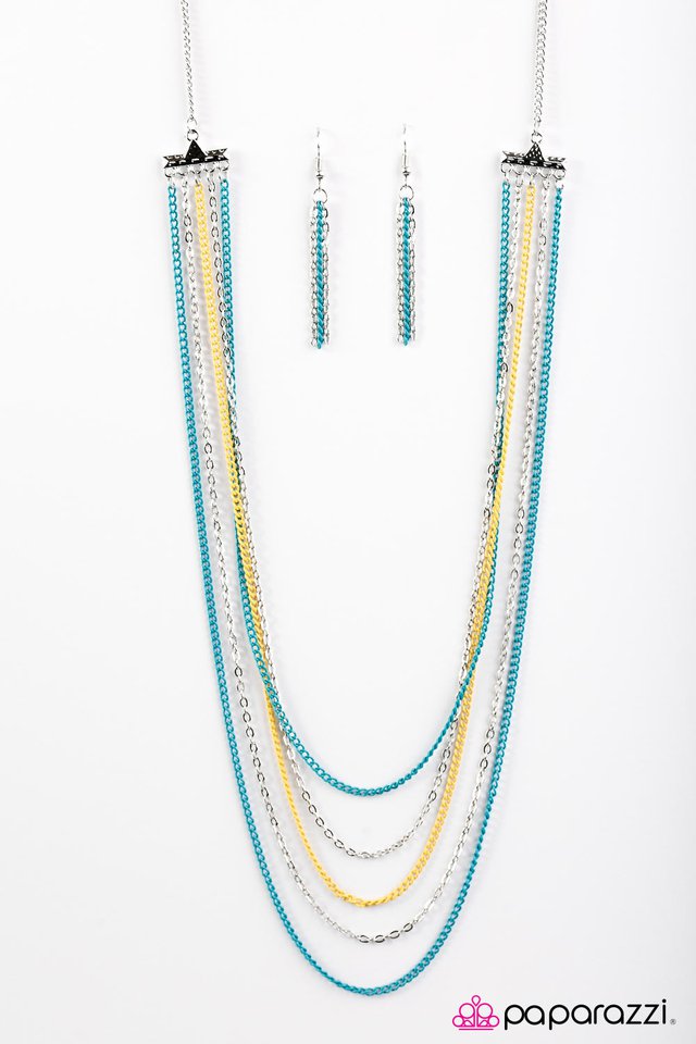 Paparazzi ♥ The Rebel In Me - Multi ♥ Necklace