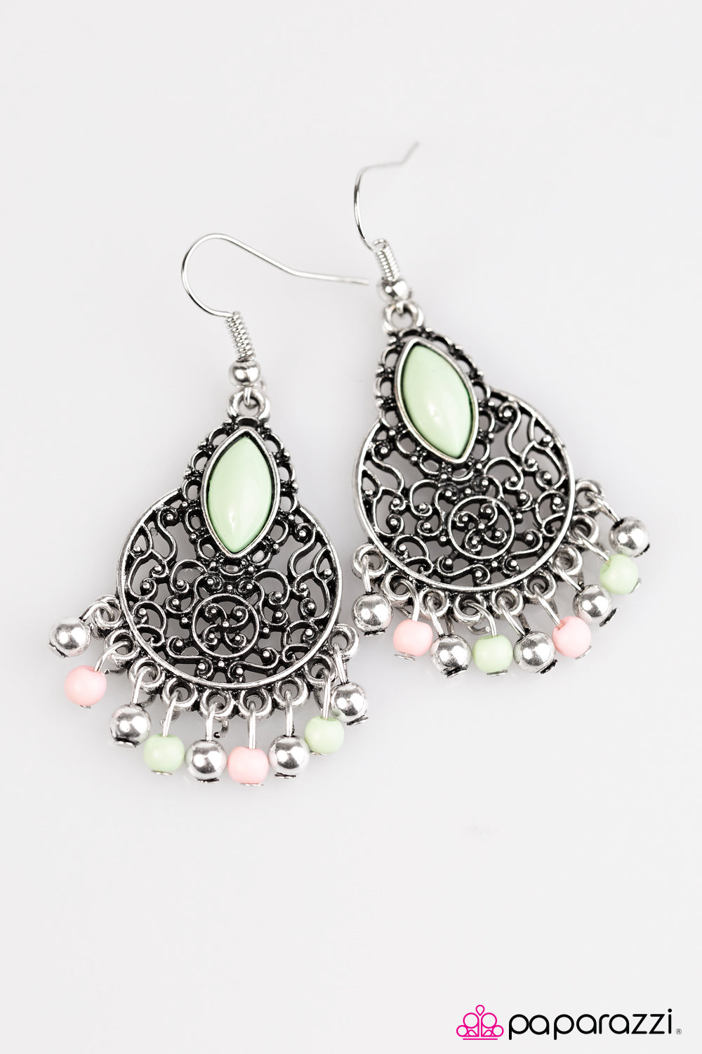 Paparazzi ♥ Full Sail Ahead - Multi ♥ Earrings