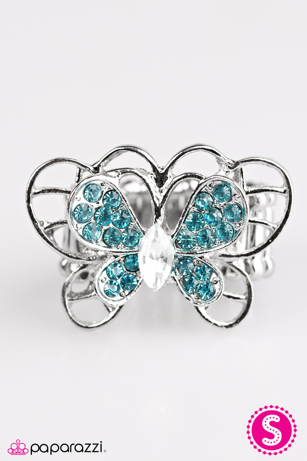 Paparazzi ♥ Butterfly Banquet - Blue ♥ Ring