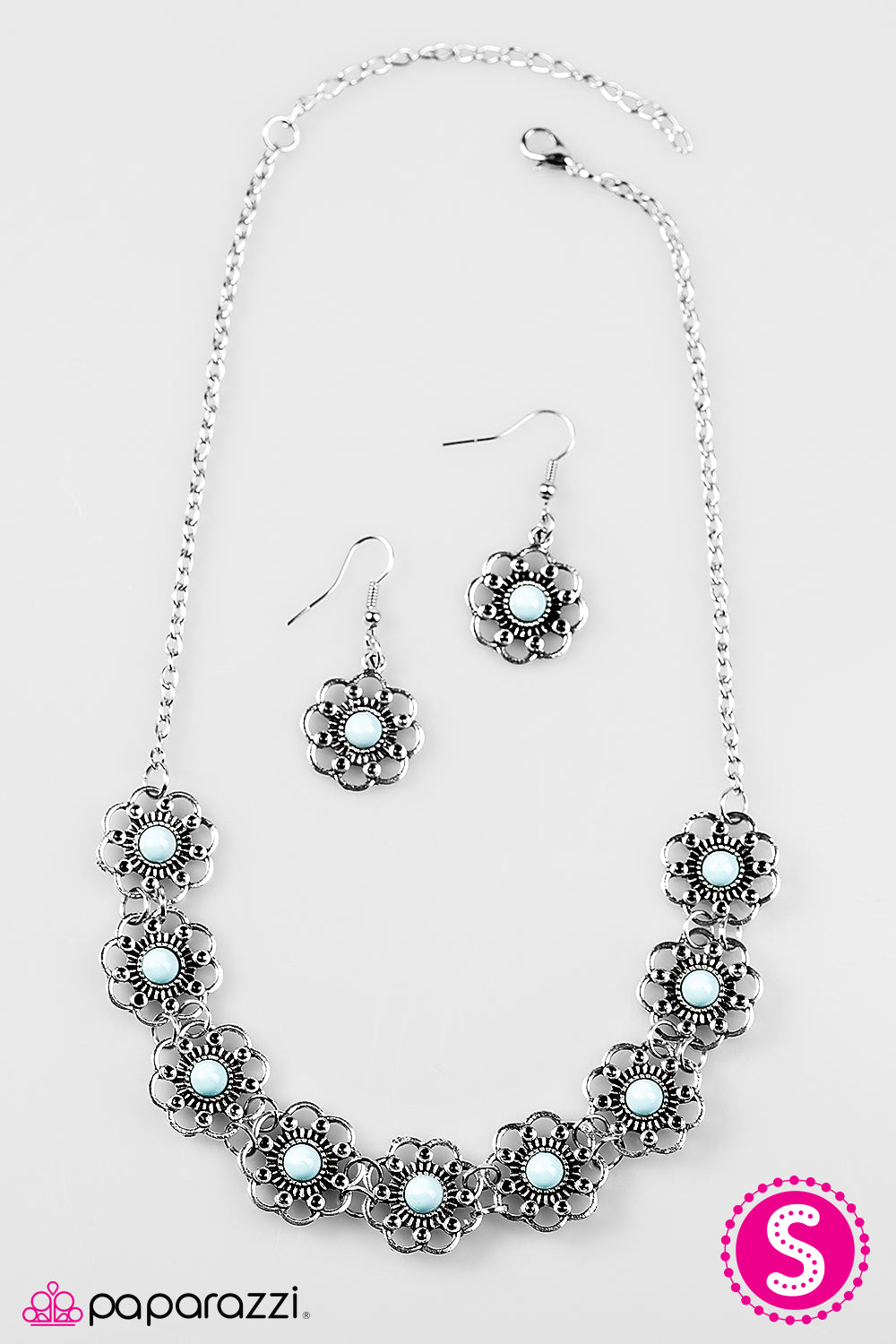 Paparazzi ♥ The Garden Life - Blue ♥ Necklace