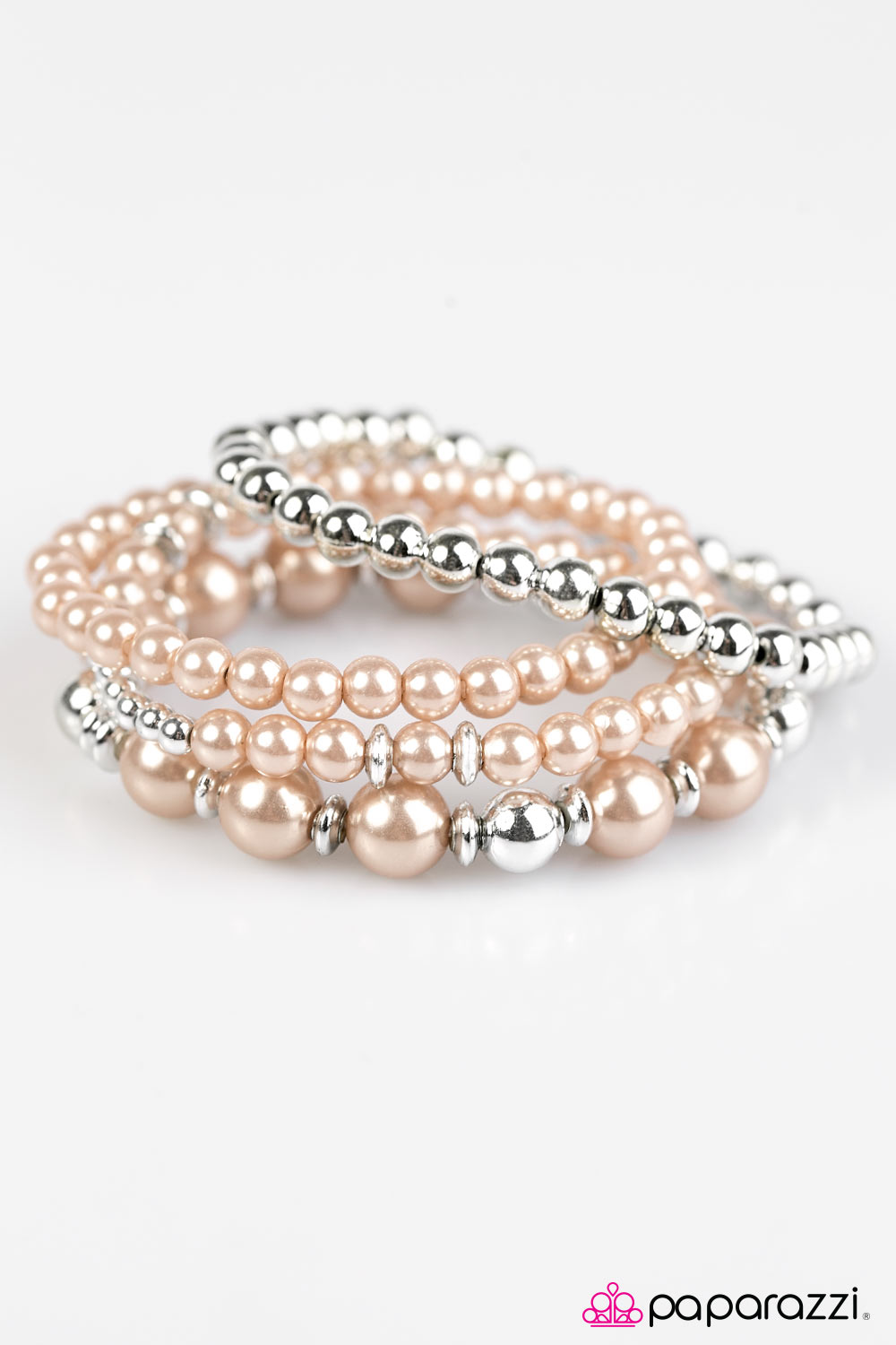 Paparazzi ♥ Party Like Gatsby - Brown ♥ Bracelet