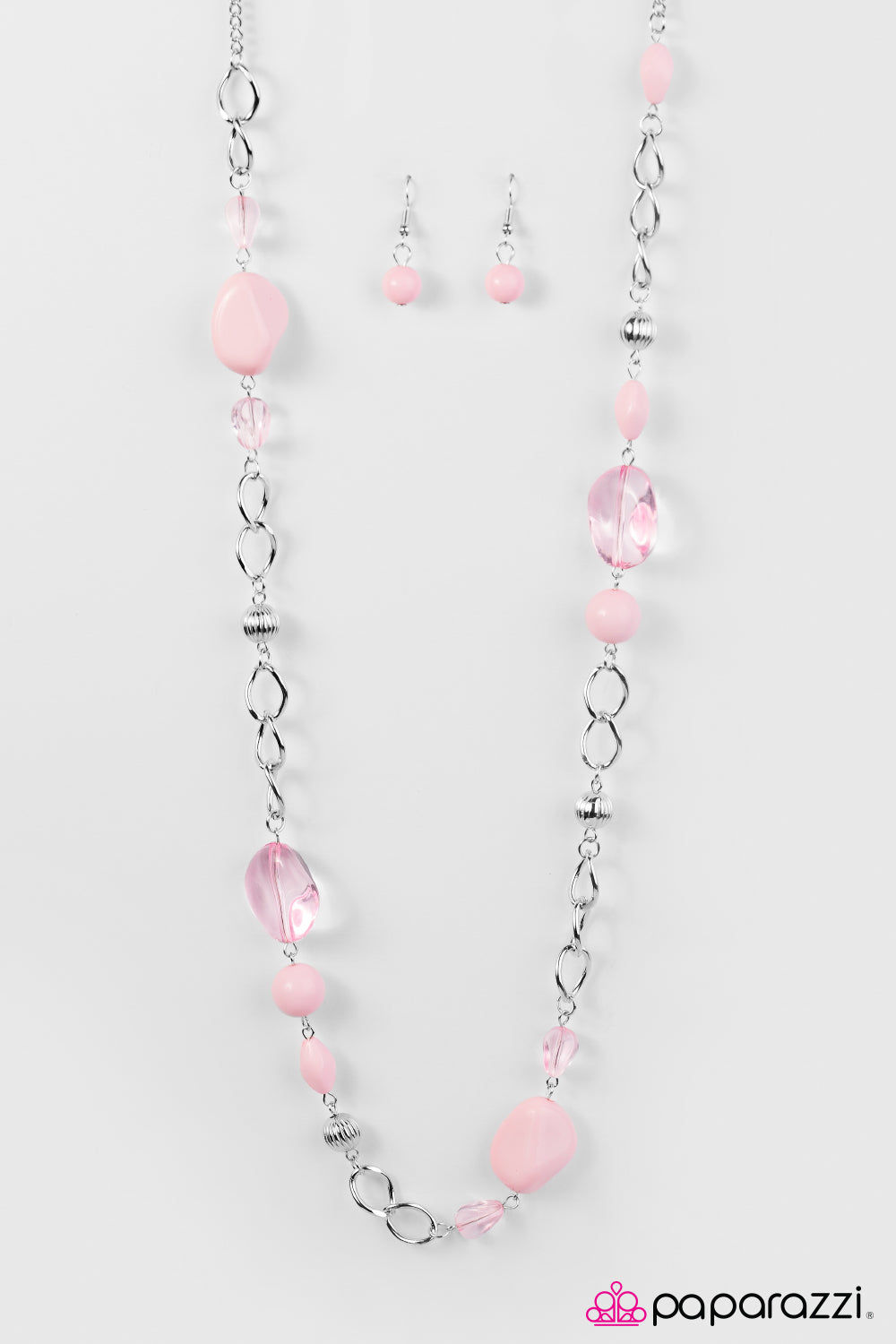 Paparazzi ♥ GLASS-ical Music - Pink ♥ Necklace