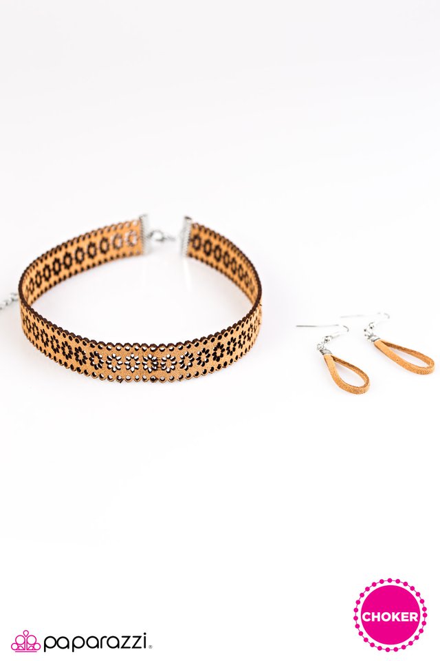 Paparazzi ♥ One Wild Summer - Brown ♥ Necklace