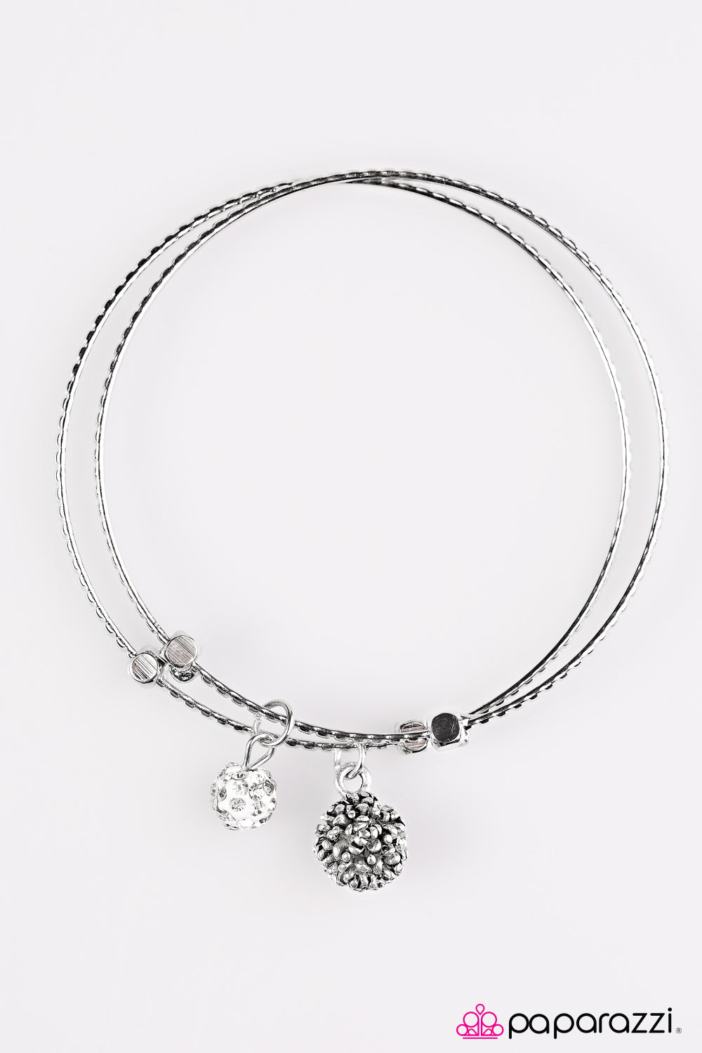 Paparazzi ♥ Oh My Omega - White ♥ Bracelet