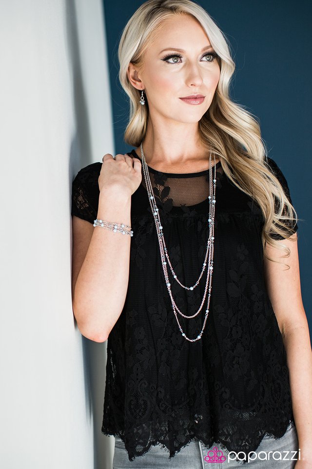 Paparazzi ♥ Quite Summer-esque - Blue ♥ Necklace