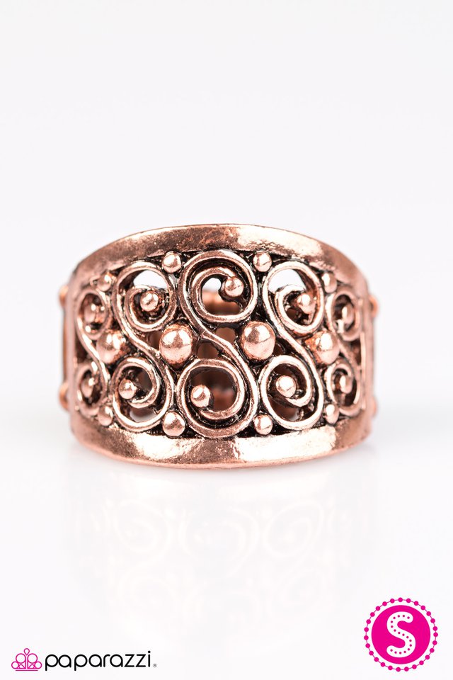 Paparazzi ♥ Bay Breeze - Copper ♥ Ring
